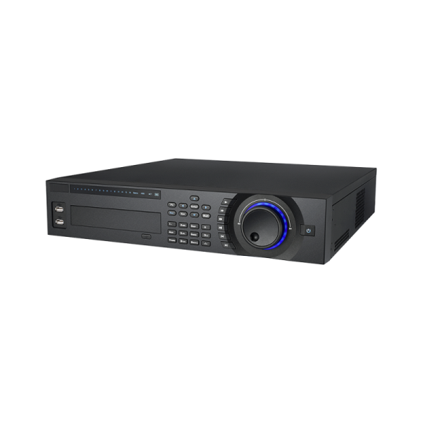 32 CH Enterprise 4K Network Video Recorder. 256 Mbps, Supports Up to 12Mp resolution, 4 HDD Bays