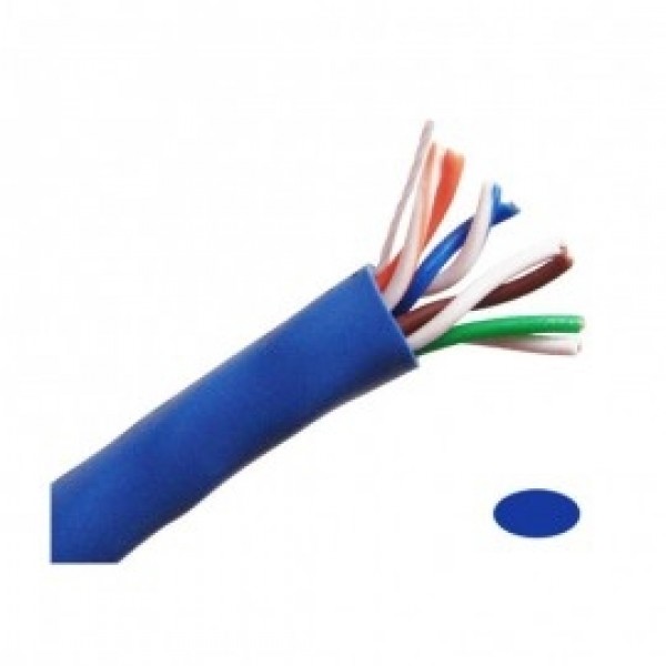 CB5E1KBU CAT5e Network cables 1000' Pull Box - Blue