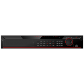 16CH 4K NVR HD Resolution, H.265 Lite, Max 200 Mbps, supports 2 SATA HDD up to 16 TB Capacity. Built-in 16 PoE Ports