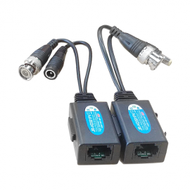 Passive HD Video Balun with Power (CVI / TVI / AHD / Analog)