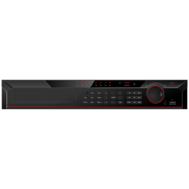 64 CH Enterprise 4K Network Video Recorder. 384 Mbps, Supports Up to 12Mp resolution, 8 HDD Bays (Single, RAID,)