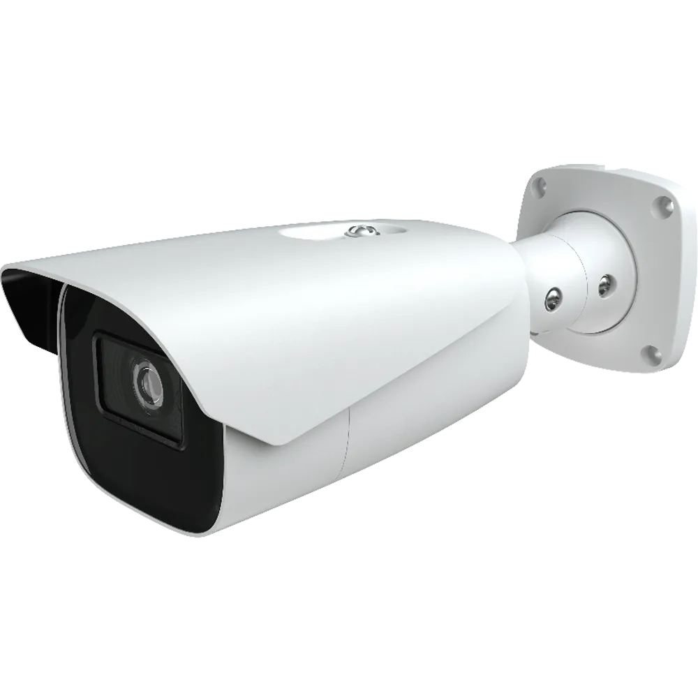 Motorized 8-32MM, LPR, (License Plate Reader)  4MP IP Color @ Night Bullet, IP66, NDAA