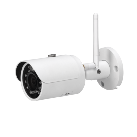 4MP WIFI IR Mini Bullet Camera. 2.8mm Fixed Lens, IR(100ft), IP67